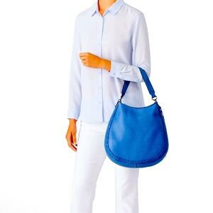 Brand new!! Rebecca Minkoff Blue Leather Hobo Bag
